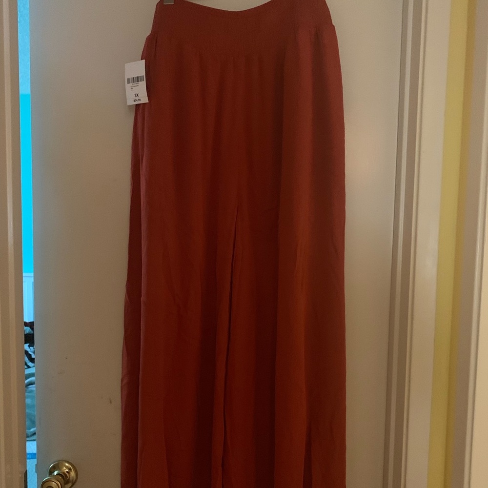 Forever 21 Plus wide leg pants